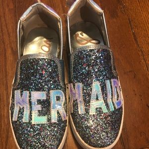 Sam Edelman Mermaid Shoes. 3D size 13 girls